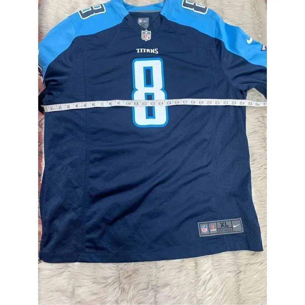 Marcus Mariota Tennessee Titans NFL Nike Blue On Field Home Jersey XL